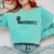 Masters Degree Graduation For Him Her Diploma T-Shirt Comfort Colors Sweatshirt Chalky Mint