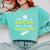 Masters Degree Graduation Men Women MSW MPH Premium Comfort Colors Sweatshirt Chalky Mint
