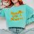 Masters Degree Graduation For Mom Wife Social Work MBA Comfort Colors Sweatshirt Chalky Mint