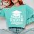 Master's Degree Survivor College Graduation Comfort Colors Sweatshirt Chalky Mint