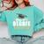 Masters Degree Survivor Graduation For MBA Graduate Comfort Colors Sweatshirt Chalky Mint