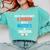 Masters In Education Degree Graduation Women MeD Comfort Colors Sweatshirt Chalky Mint