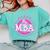 MBA Graduation Masters Business Administration T-Shirt Comfort Colors Sweatshirt Chalky Mint