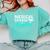 Medical School Survivor Med Student Graduation Comfort Colors Sweatshirt Chalky Mint