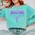 Medical Student Shirt Doctor Graduation Tshirt MD DO Degree Comfort Colors Sweatshirt Chalky Mint