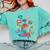 Memes Speak Louder Introvert Anti People Meme Lovers Quiet Comfort Colors Sweatshirt Chalky Mint