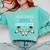 Middle School Level Complete Gaming Class Of 2022 Graduation Comfort Colors Sweatshirt Chalky Mint