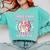 Middle School Level Complete Gaming Graduation Anime Girl Comfort Colors Sweatshirt Chalky Mint