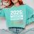 Mission Graduation Accomplished For Class Of 2025 Comfort Colors Sweatshirt Chalky Mint