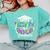 Mother Of a 2025 Graduate Tie Dye Class Senior Graduation 25 Comfort Colors Sweatshirt Chalky Mint