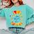 Motivated Educated Graduated Graduation Comfort Colors Sweatshirt Chalky Mint