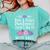 MSN Masters Science In Nursing Nurse Graduation 2022 Comfort Colors Sweatshirt Chalky Mint