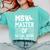MSW Est 2026 Masters Of Social Work Graduation Social Worker Comfort Colors Sweatshirt Chalky Mint