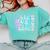 I Like Music More Than People Introvert Musician Retro Comfort Colors Sweatshirt Chalky Mint