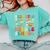 Next Stop Middle School Elementary School Graduation 2025 Comfort Colors Sweatshirt Chalky Mint