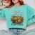 Not Anti Social Im Just A Turtle Sarcastic Introvert Humor Comfort Colors Sweatshirt Chalky Mint