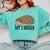 Not A Hugger Hedgehog Introvert Sarcasm Antisocial Comfort Colors Sweatshirt Chalky Mint