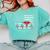 Nurse 2018 American Flag Tee Nursing School Graduation Comfort Colors Sweatshirt Chalky Mint