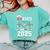 Nurse Earned It 2025 Nurse Graduation RN LPN Class Of 2025 Comfort Colors Sweatshirt Chalky Mint