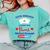 Nurse Tshirt Graduation Nursing School Birthday Comfort Colors Sweatshirt Chalky Mint
