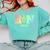 Nurse Graduation Shirt RN Est 2018 Rainbow Tshirt Comfort Colors Sweatshirt Chalky Mint
