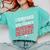 Nurse Graduation I Survived My Girlfriends Nursing Degree Comfort Colors Sweatshirt Chalky Mint