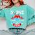 Nurse Live Love Heal Graduation Appreciation Valentines Day Comfort Colors Sweatshirt Chalky Mint