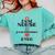 Nurse Practitioner Graduation FNP MSN Nurses Week Comfort Colors Sweatshirt Chalky Mint