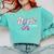 Nursing Graduation Nurse Est 2018 T-Shirt Comfort Colors Sweatshirt Chalky Mint