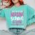 Nursing School Graduate Nurse Graduation Party Comfort Colors Sweatshirt Chalky Mint