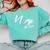 Nursing School Survivor Apparel Graduation Nurse RN EST 2019 Comfort Colors Sweatshirt Chalky Mint