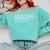 Occupational Therapist 2018 Graduation Comfort Colors Sweatshirt Chalky Mint