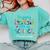 Paraprofessional Happy Last Day Of School Women Graduation Comfort Colors Sweatshirt Chalky Mint