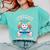 I Paused My Game To Graduate 2024 Gamer Graduation Comfort Colors Sweatshirt Chalky Mint