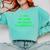 I Paused My Game To Graduate School Graduation Gamer Comfort Colors Sweatshirt Chalky Mint
