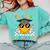 Peace Out 5th Grade Graduation Last Day Of School Comfort Colors Sweatshirt Chalky Mint