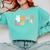 Peace Out Elementary Graduation Graduate Class Of 2025 Comfort Colors Sweatshirt Chalky Mint