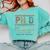 PHD Definition Doctor Of Philosophy Degree Graduation Comfort Colors Sweatshirt Chalky Mint