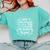 PhD Doctorate Doctoral Degree Graduation Comfort Colors Sweatshirt Chalky Mint