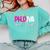 PhDiva Graduation Doctorate Student Graduate Comfort Colors Sweatshirt Chalky Mint