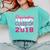 Pink Respiratory Therapist Class Of 2018 Graduation T Shirt Comfort Colors Sweatshirt Chalky Mint