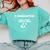Can I Play Soccer Now Graduation T-Shirt Comfort Colors Sweatshirt Chalky Mint
