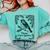 Please Chew Quieter Introvert Nature Bird Lover Comfort Colors Sweatshirt Chalky Mint