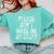 PLEASE DON’T MAKE ME DO STUFF Lazy Teenager Graduation Comfort Colors Sweatshirt Chalky Mint