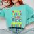 Pre-K Graduation Monster Truck Kindergarten Here We Come Comfort Colors Sweatshirt Chalky Mint
