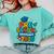 Preschool Graduation 2025 Pre-k Graduate Kids Boys Girls Comfort Colors Sweatshirt Chalky Mint