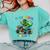 Preschool Graduation Monster Truck Dinosaur Boys Dino Tee Comfort Colors Sweatshirt Chalky Mint