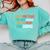 Pretend I Am Not Here That's What I'm Doing Introvert Comfort Colors Sweatshirt Chalky Mint