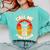 Professor Graduation For PhD Degree Doctor University Comfort Colors Sweatshirt Chalky Mint