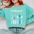 Proud Air Force Husband US Air Force Graduation Husband Comfort Colors Sweatshirt Chalky Mint